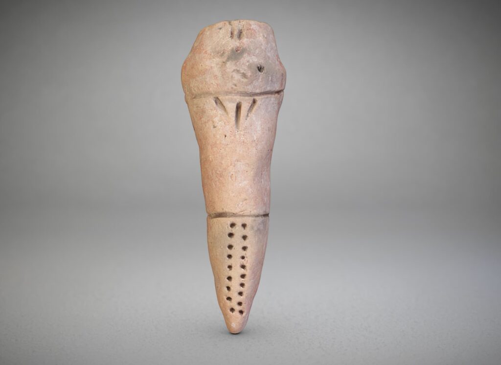 Нижня частина антропоморфної фігурки