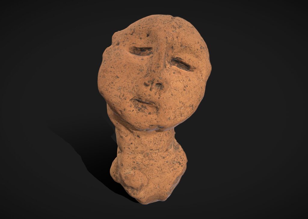 Голова антропоморфної фігури