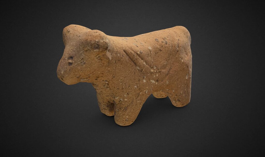 Статуетка бика